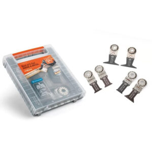 Fein Best of E-Cut Starlock WOOD u0026 METAL - Set 6 lame per utensili multifunzione