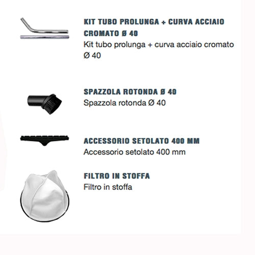 Lavor Windy 365 IR - Aspiratore industriale 3 motori 3600W 65l - Image 3
