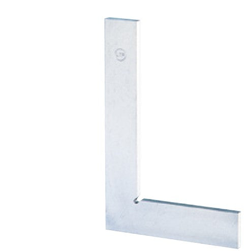 Ltf 2075.07 Squadra a 90?? semplice in acciaio indeformabile DIN 875/II , 400x200 mm