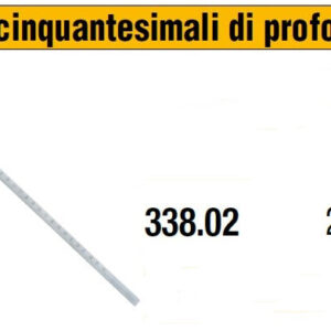 LTF 338.02 CALIBRO CINQUANTESIMALE DI PROFONDITA' LTF MM.250