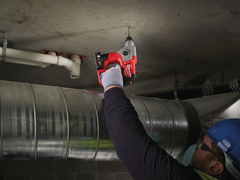 Milwaukee M12 CH-0 - Trapano tassellatore a batteria Fuel SDS-Plus - solo corpo - Image 2