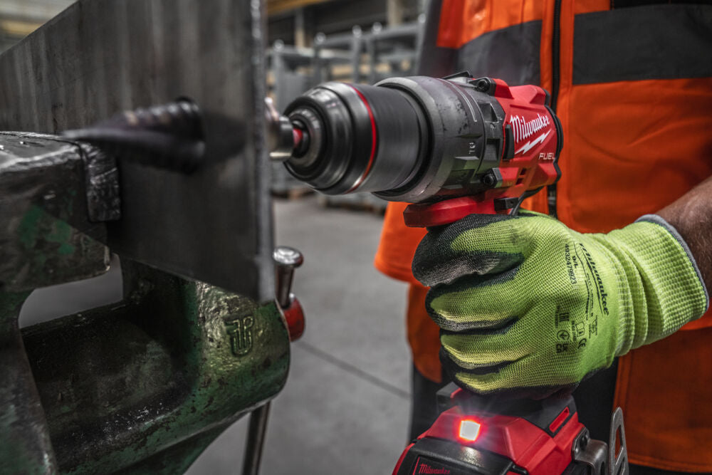 Kit utensili Milwaukee M18 Trapano FPD3 + Smerigliatrice FSAG125X - 3 Batterie 5Ah - Image 3