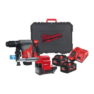 Milwaukee 4933478498 M18 ONEFHPXDEL-552C Tassellatore 18V SDS-Plus max 32 mm colpo (EPTA) 5,0J con aspirazione