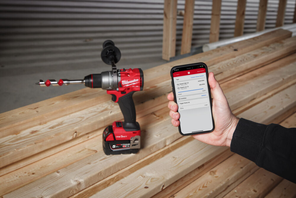 Milwaukee M18 ONEPD3-502X - Trapano a batteria con percussione 18V e ONE-KEY Bluetooth - Image 3