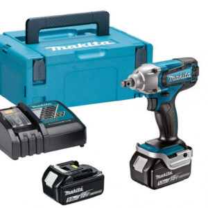 Makita DTW190RTJ - Avvitatore ad impulsi a batteria 18V 2X5Ah, in valigetta