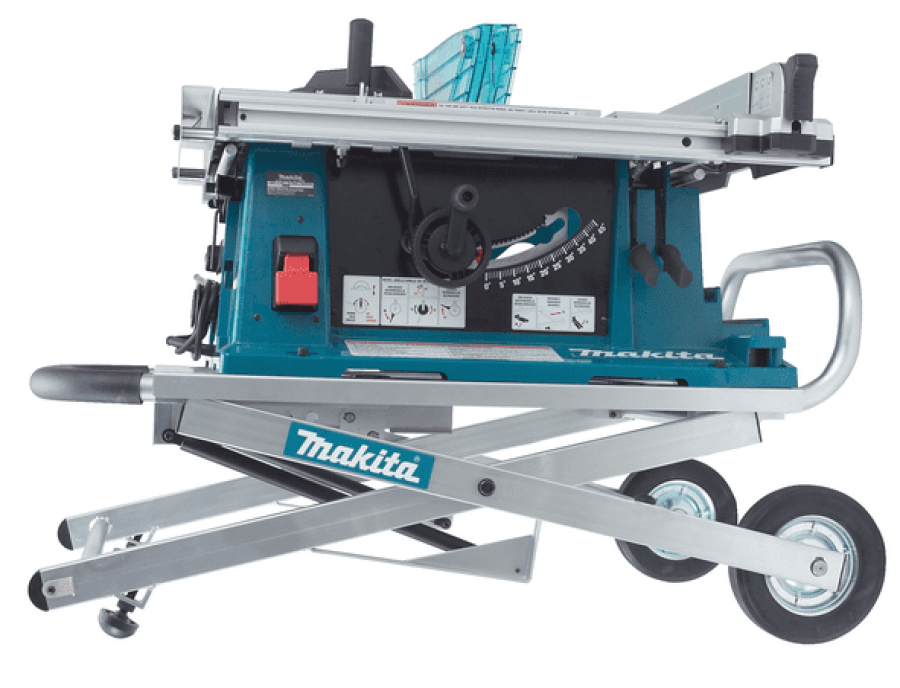 Makita 2704NW - Sega da banco portatile 260mm con carrello