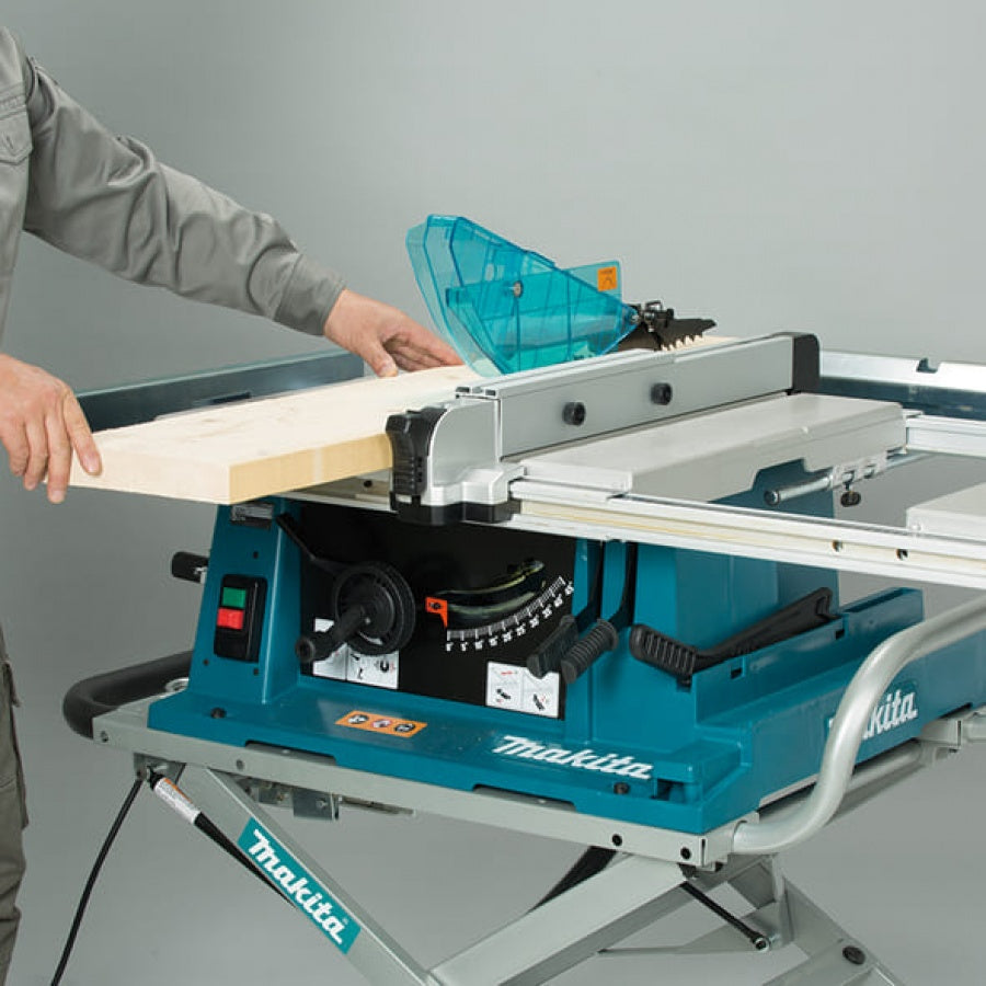 Makita 2704NW - Sega da banco portatile 260mm con carrello - Image 3