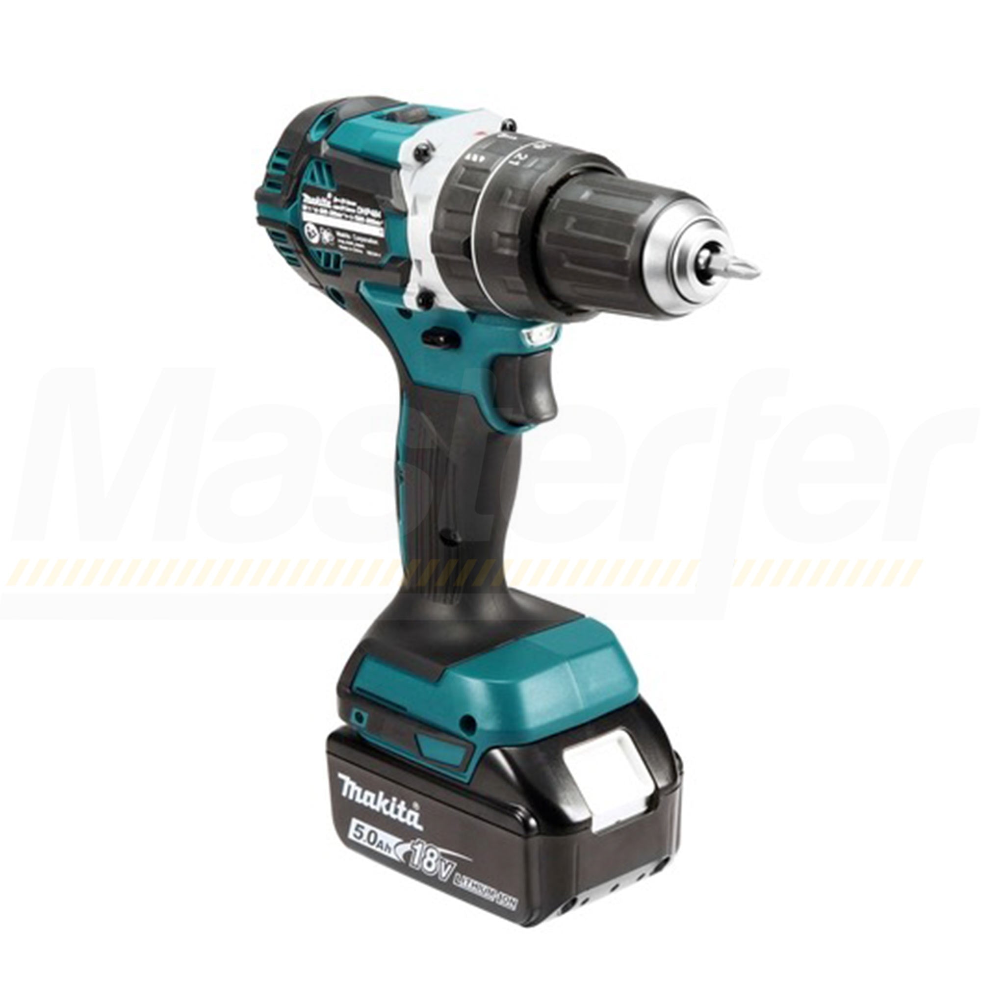 Makita DLX2250TJ1 - Kit utensili a batteria 18V, Trapano avvitatore + Avvitatore a impulsi 2 x 5Ah - Image 2