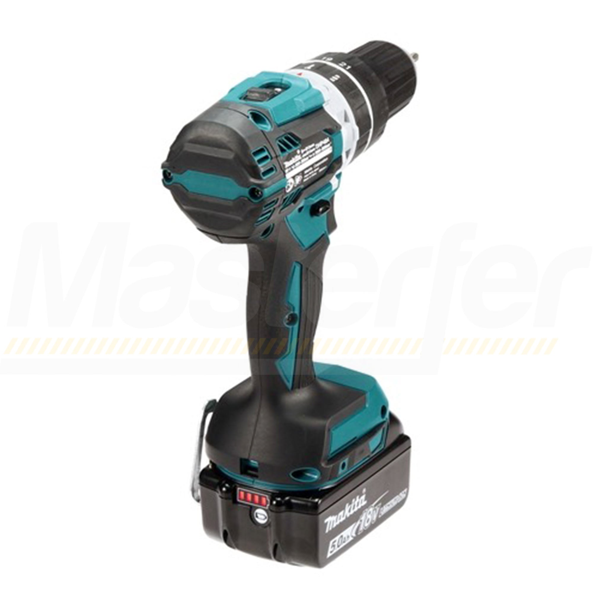 Makita DLX2250TJ1 - Kit utensili a batteria 18V, Trapano avvitatore + Avvitatore a impulsi 2 x 5Ah - Image 5