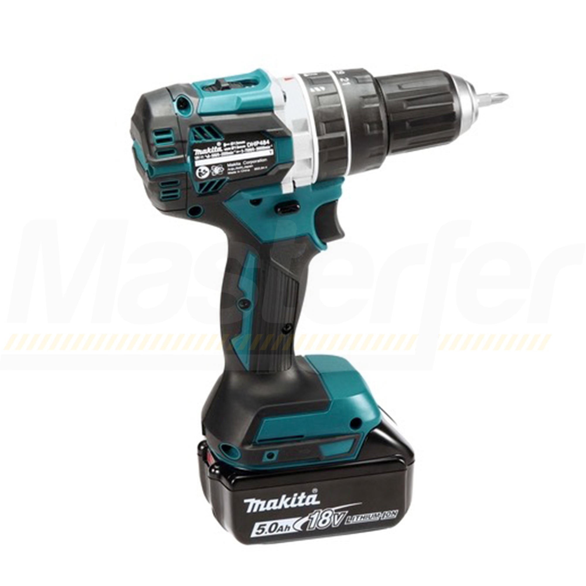 Makita DLX2250TJ1 - Kit utensili a batteria 18V, Trapano avvitatore + Avvitatore a impulsi 2 x 5Ah - Image 3