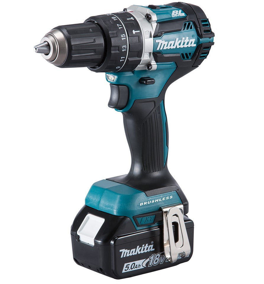 Makita DHP484RT3J Trapano avvitatore percussione LXT 18V con n.3 batterie da 5 Ah - Image 2