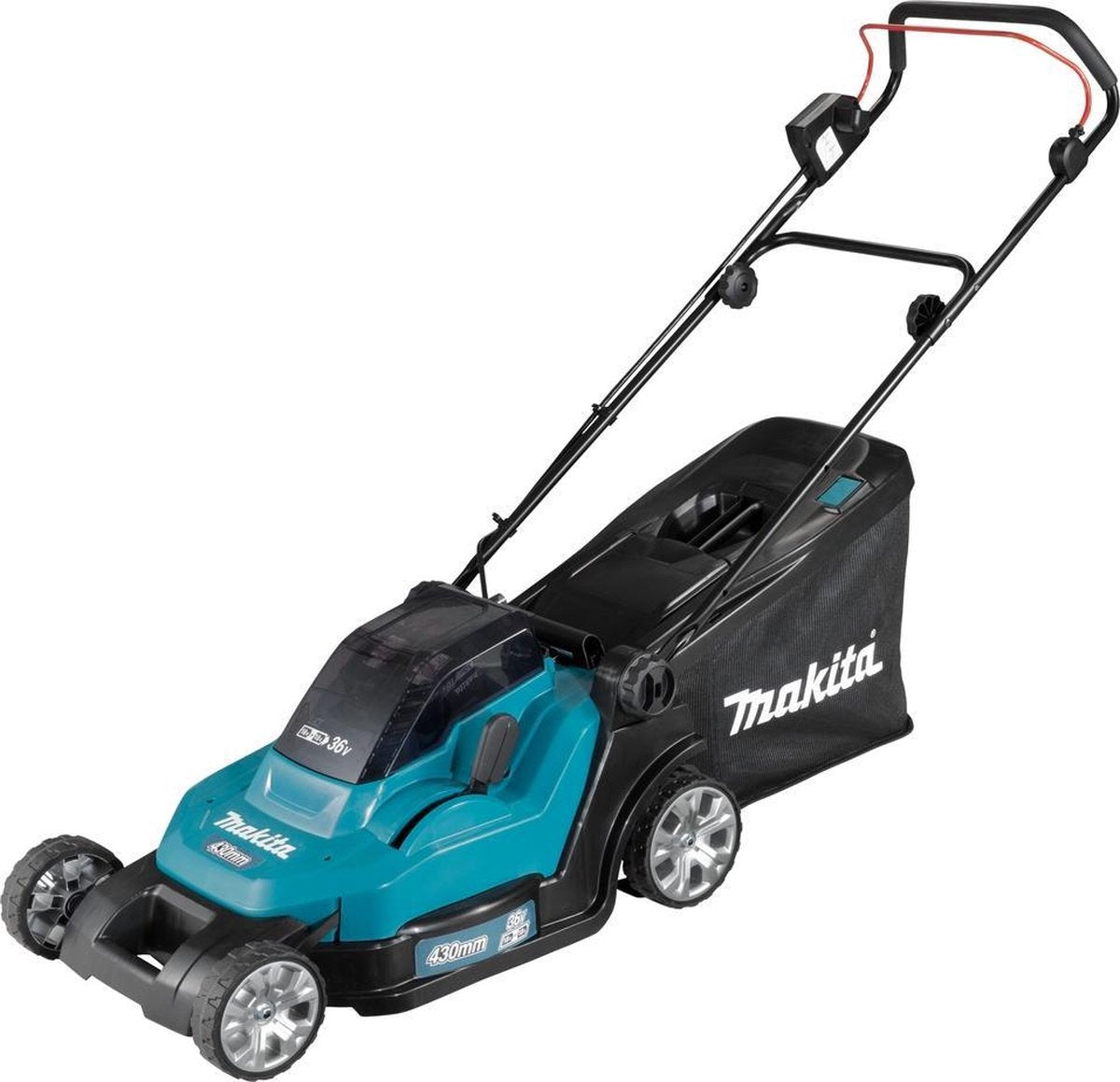 Makita DLM382Z - Rasaerba a batteria a spinta 36V (18 + 18) 38 cm - solo corpo - Image 2