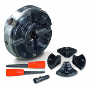 Holzstar 5931023 - Mandrino autocentrante a 4 griffe diametro 100mm, filetto M33x3,5