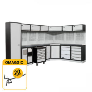 Fervi A008H - Arredamento modulare per officina con OMAGGIO