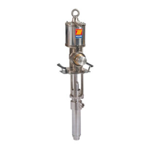 Meclube 021-1210-XDT - Pompa pneumatica industriale inox AISI 304 R 10:1