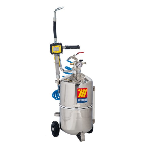 Meclube 027-1308-000 - Distributore olio pneumatico da 24 l INOX