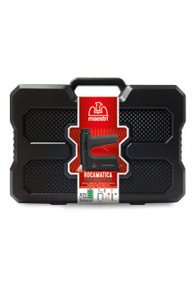 Romeo Maestri Rocamatica 114 - Fissatrice a batteria ricaricabile USB - 3,7V 2,0Ah - graffette 110 mm - Image 2