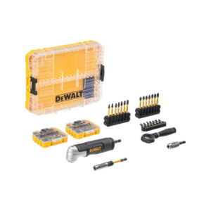 Dewalt DT70775 - Set inserti Extreme FlexTorq ToughCase - Porta inserti angolato - 80 pezzi