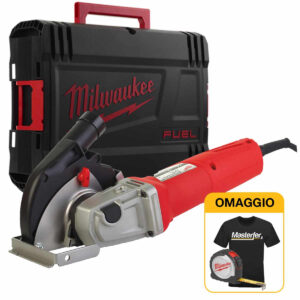 Milwaukee AGV 12-125 X DEC-SET - Smerigliatrice con cuffia di aspirazione per taglio