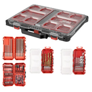 Milwaukee 4932499760 - Set accessori Packout in Organizer Slim - 98 pezzi