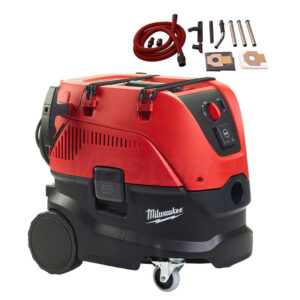 Milwaukee AS 30 LAC - Aspiratore solidi/liquidi 30L classe L scuotifiltro automatico 220V