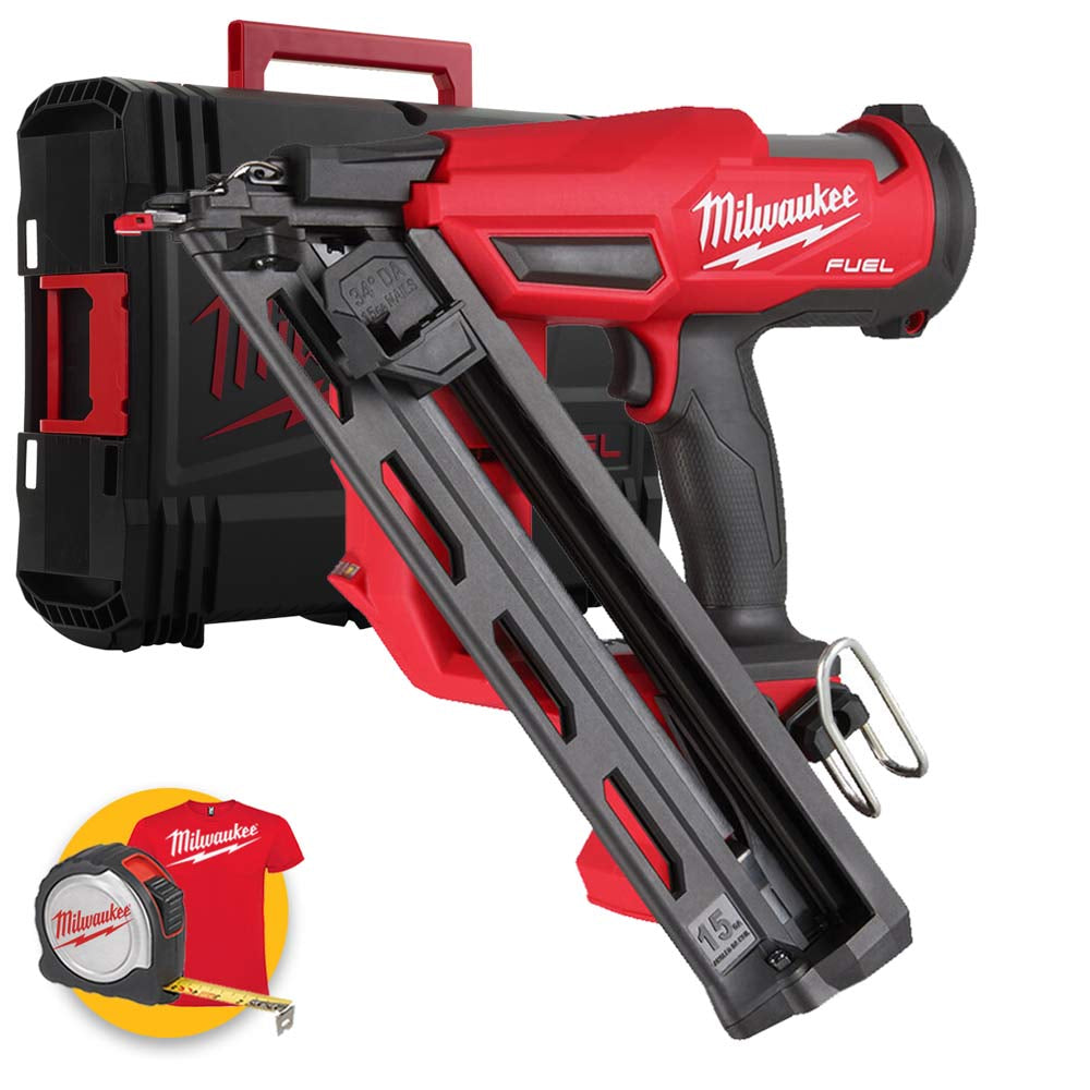 Milwaukee M18 FN15GA-0X - Groppinatrice a batteria 18V, solo corpo in valigetta