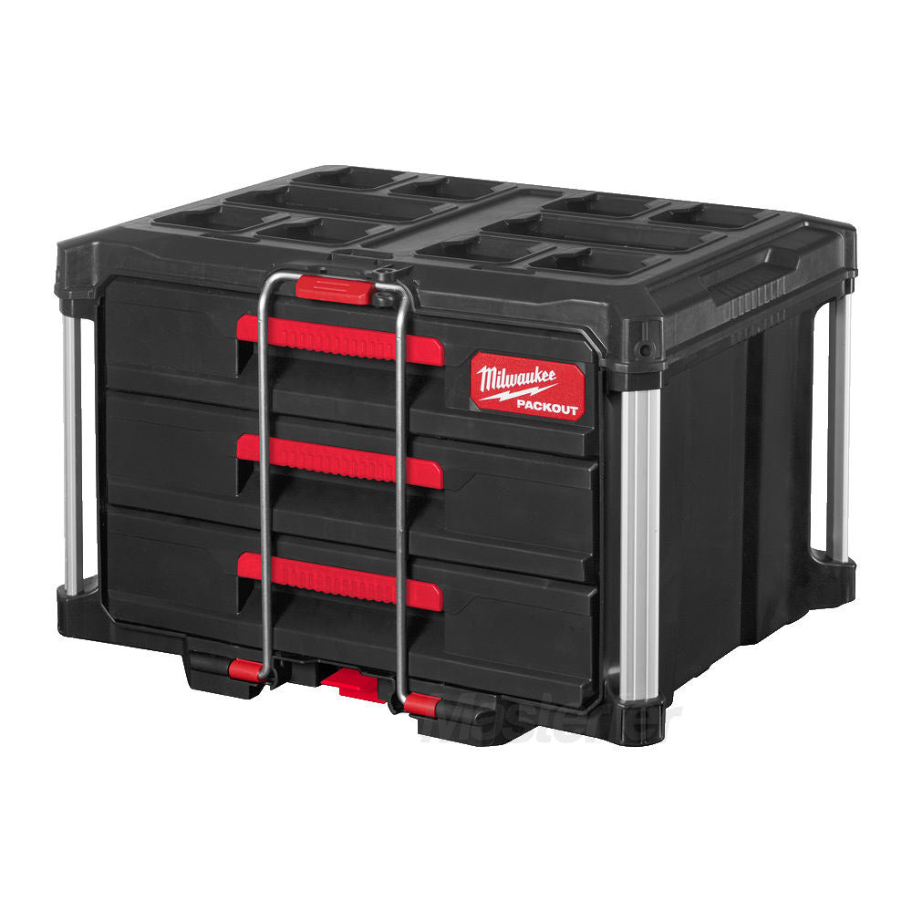 Milwaukee Packout Drawer Tool Box - Cassettiera portautensili con 3 cassetti cod.4932472130