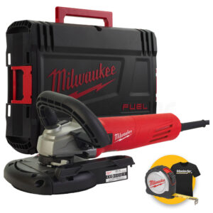 Milwaukee AGV 12-125 X DEG-SET - Smerigliatrice con cuffia di aspirazione per levigatura