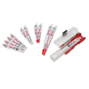 Milwaukee 49222229 Set Lame misto SAWZALL legno metallo 12 pz.