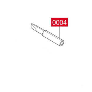 Milwaukee 4931461951 punta piatta per saldatore M12 SI-201C