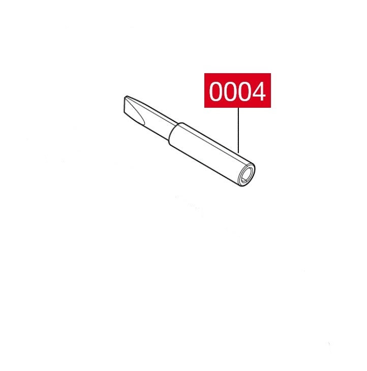 Milwaukee 4931461951 punta piatta per saldatore M12 SI-201C