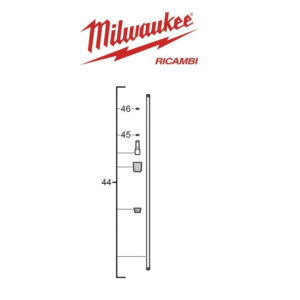Milwaukee 4931495260 Imbuto di Riempimento di ricambio per M12 BHCS3L art.44