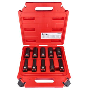 Milwaukee 4932480457 Set bussole 10 - 11 - 12 - 13 - 14 - 17 - 19 - 21 - 22 - 24 mm