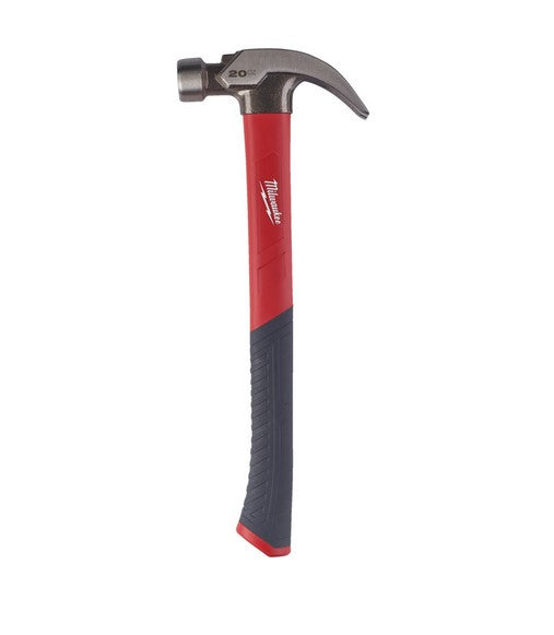 Milwaukee MARTELLO CARPENTIERE MANICO FIBRA DI VETRO 570gr