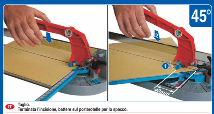 Montolit Minipiuma 43P - Tagliapiastrelle manuale 45cm - Image 2