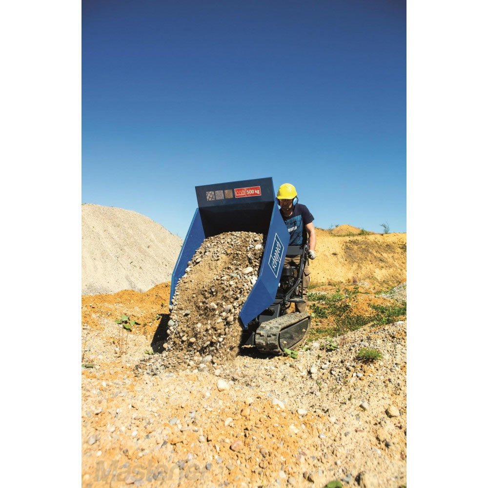 Scheppach DP5000 - Motocarriola cingolata a scoppio, 500 Kg - Image 4