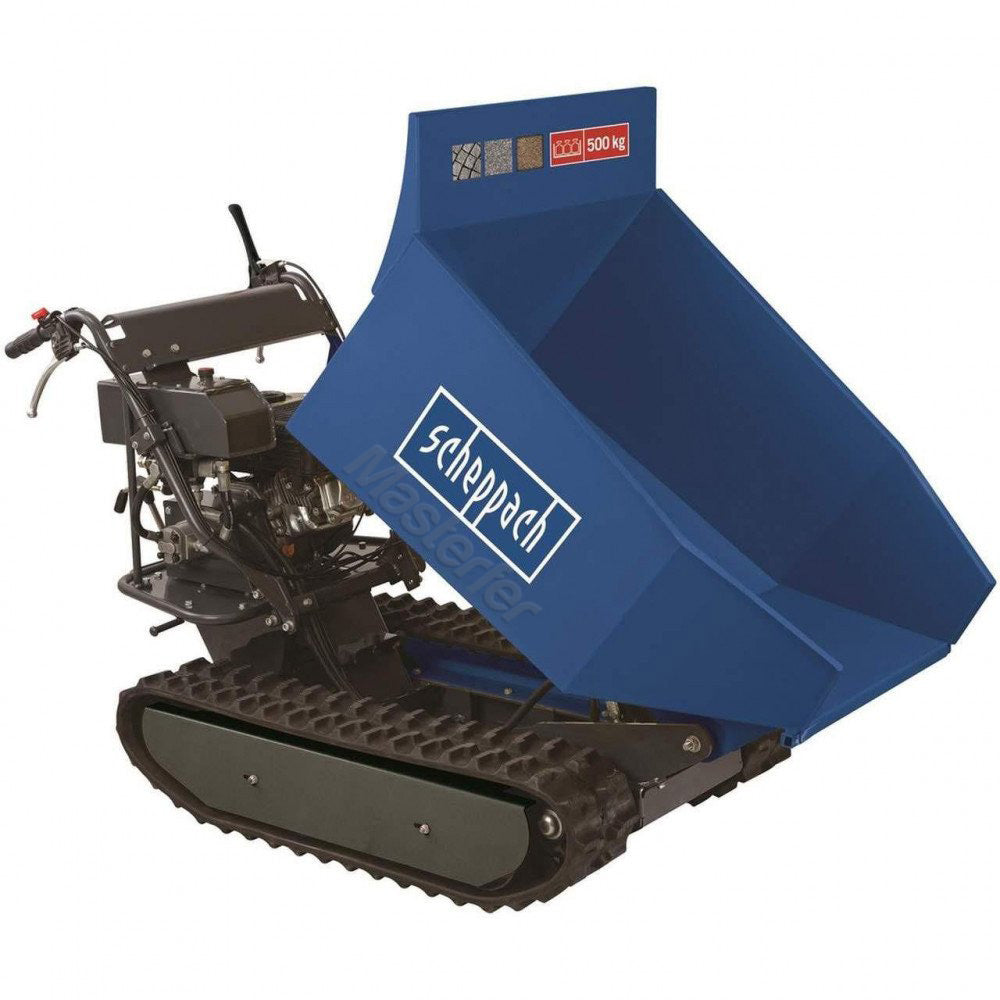 Scheppach DP5000 - Motocarriola cingolata a scoppio, 500 Kg - Image 2