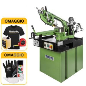 Segatrice a nastro Nebes TM275 CD motore induzione 400V discesa gravita' con OMAGGIO