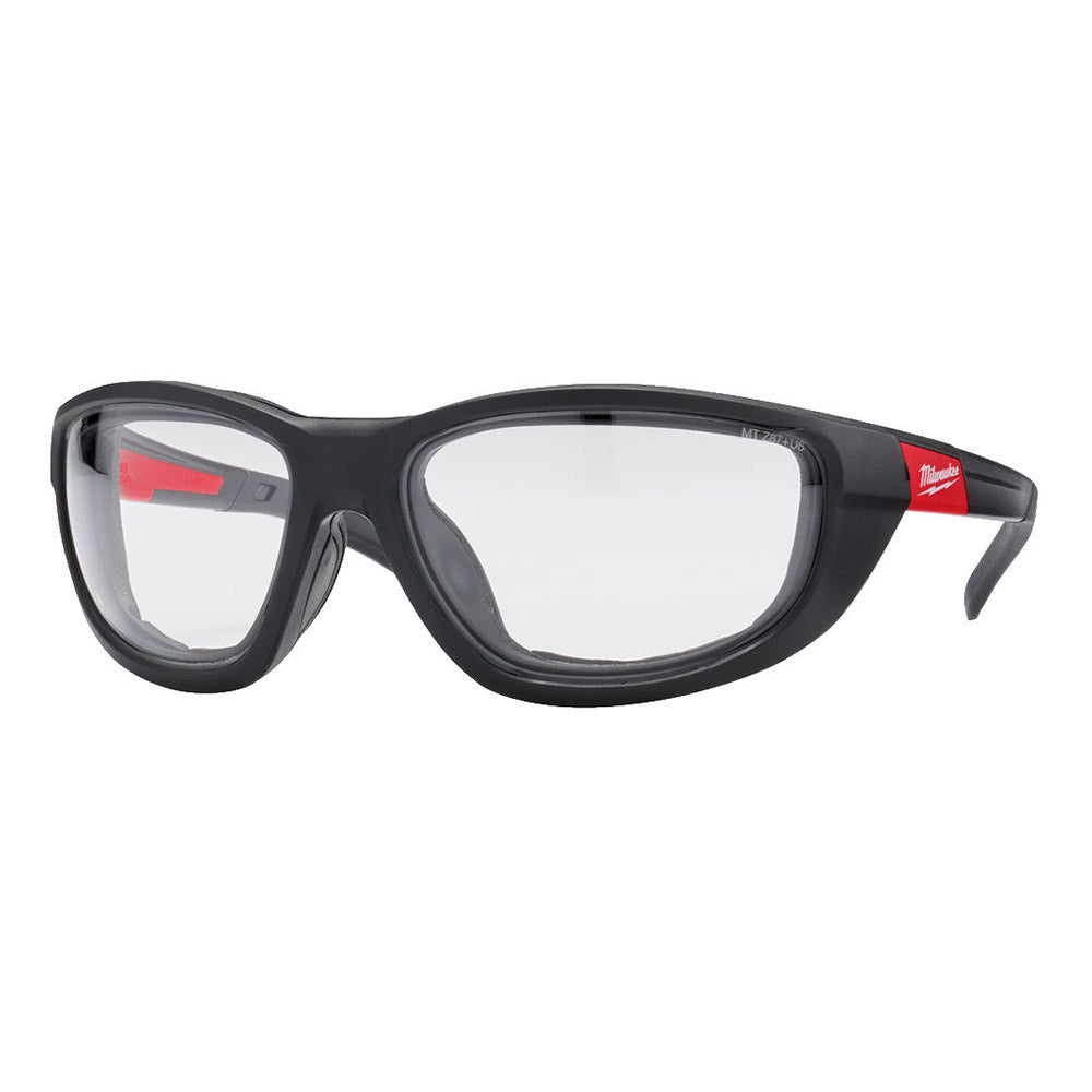Milwaukee 4932471885 - Occhiali protettivi lente trasparente con inserto in schiuma