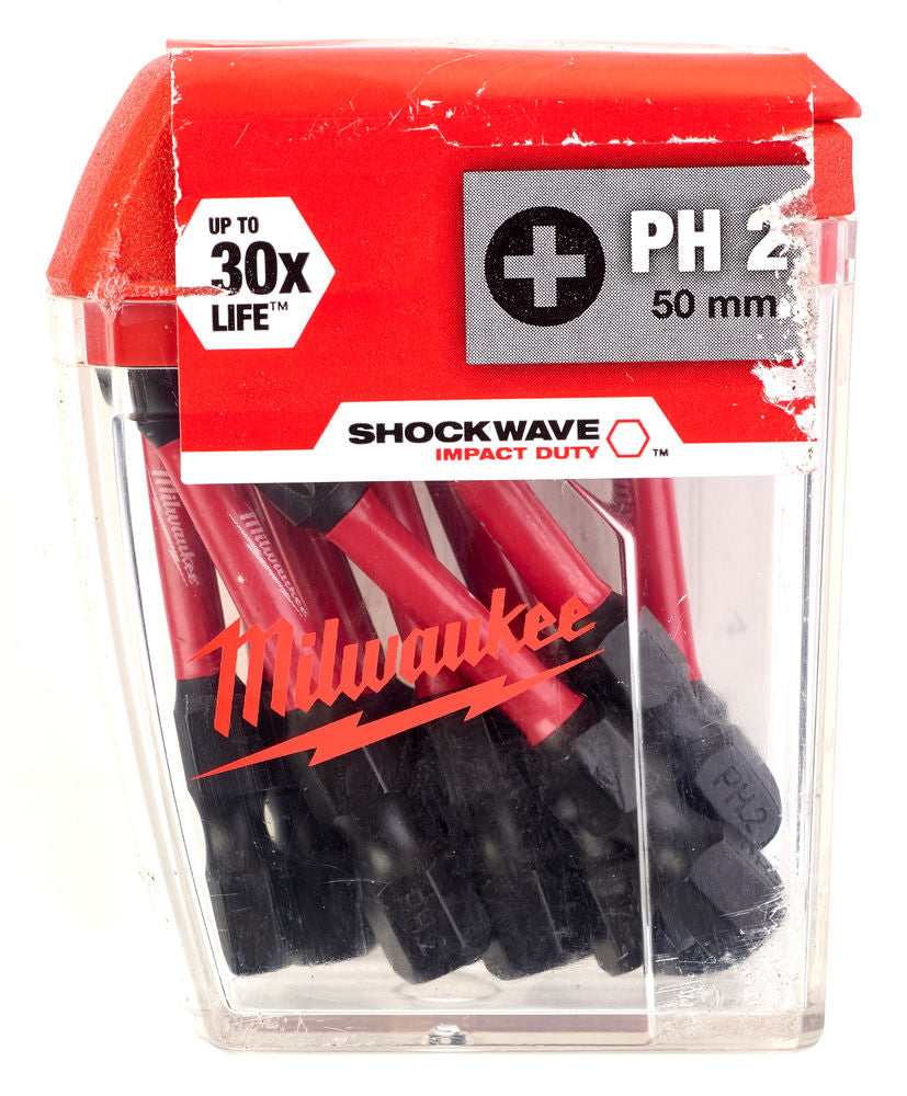 Milwaukee 4932430855 - Inserti per avvitatura PH2 50MM, confezione da 10 pezzi - Image 4