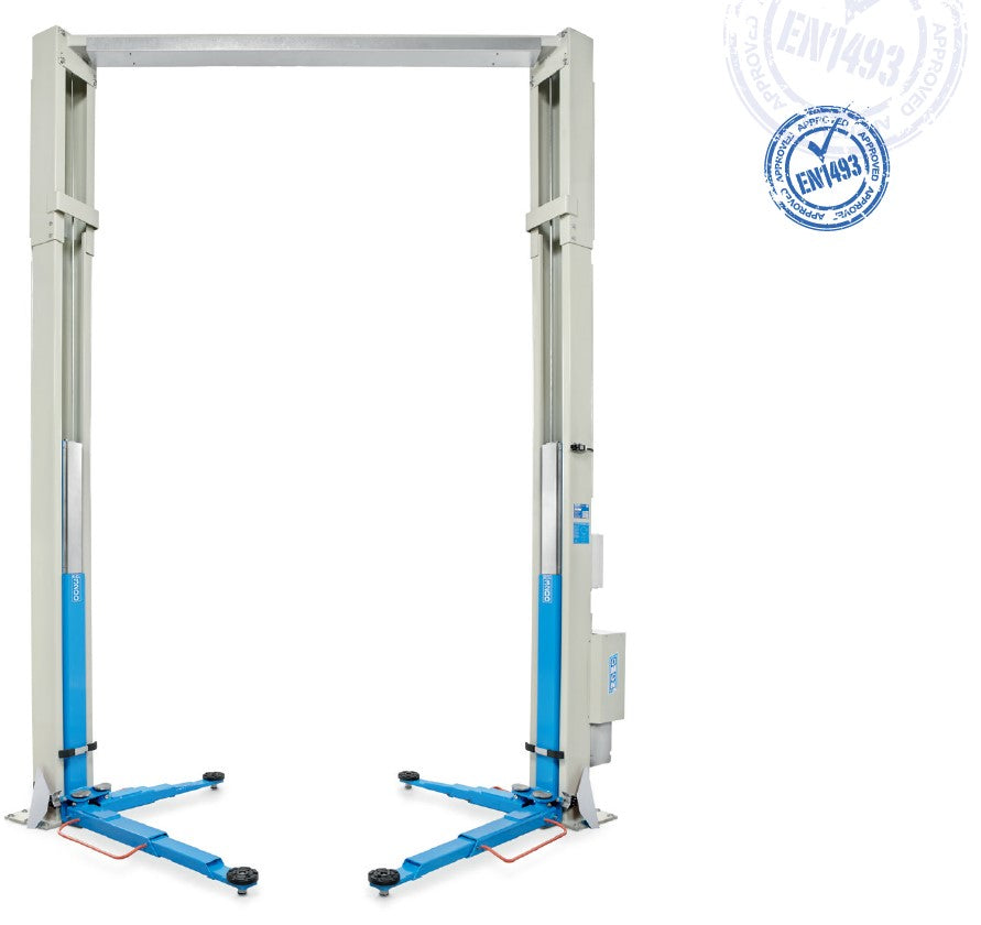 Omcn 199/yl+A02 , 220V ponte sollevatore a colonne professionale 3200 kg , 2,2 Kw Made in Italy