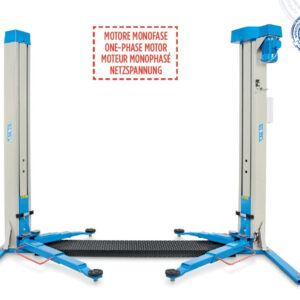 Omcn 199/T+A01 , 220V , Ponte sollevatore a colonne elettromeccanico portata 2800 kg , 2,2 kw Made in Italy