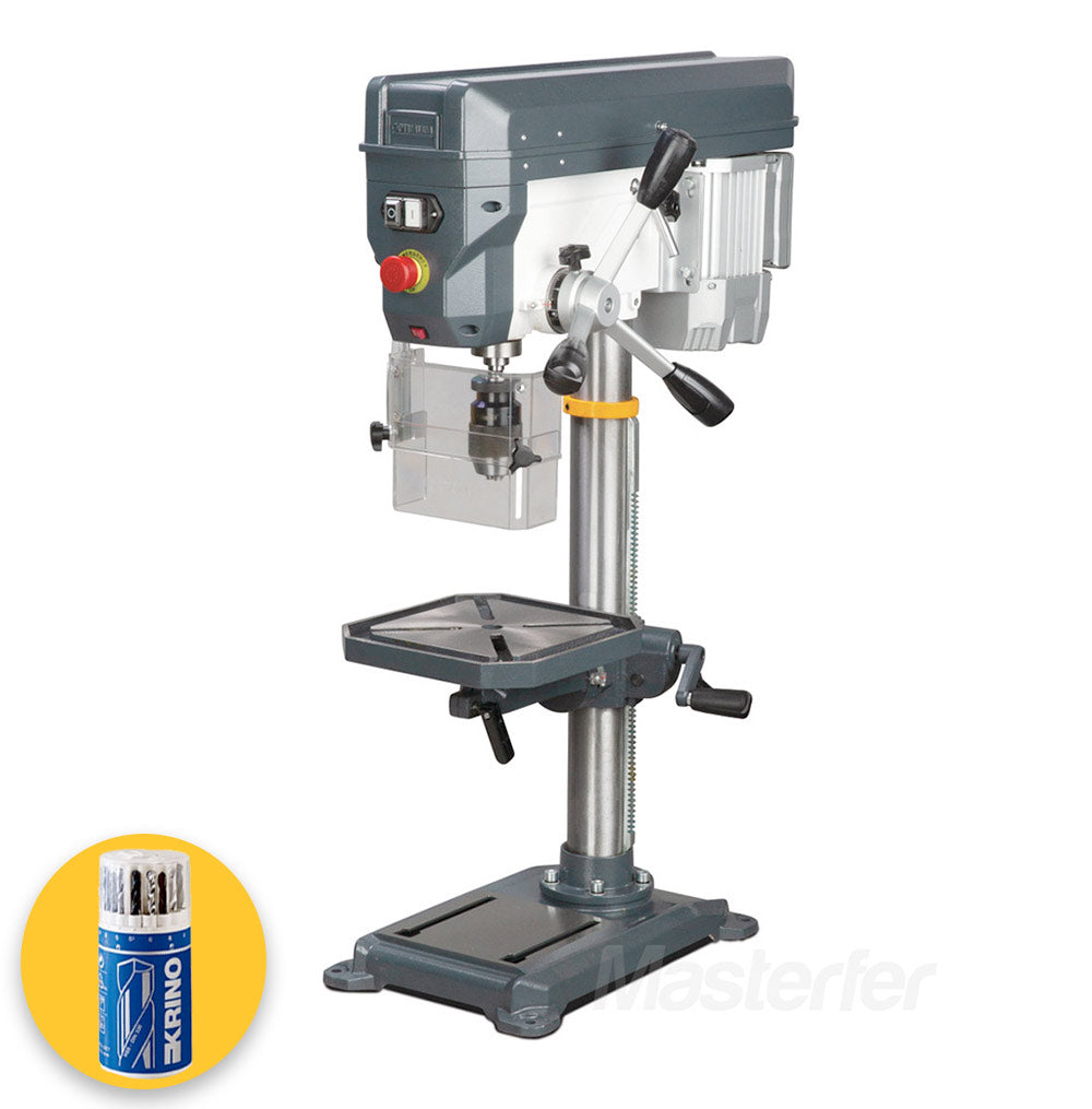 Optimum DQ 22 - 230V - Trapano a colonna da banco, monofase 550W