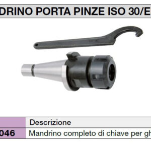 OPTIMUM 335 2046 MANDRINO PORTA PINZE ISO 30 ER25