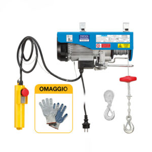 Fervi 0602 - Paranco elettrico 230v 200/400kg con OMAGGIO