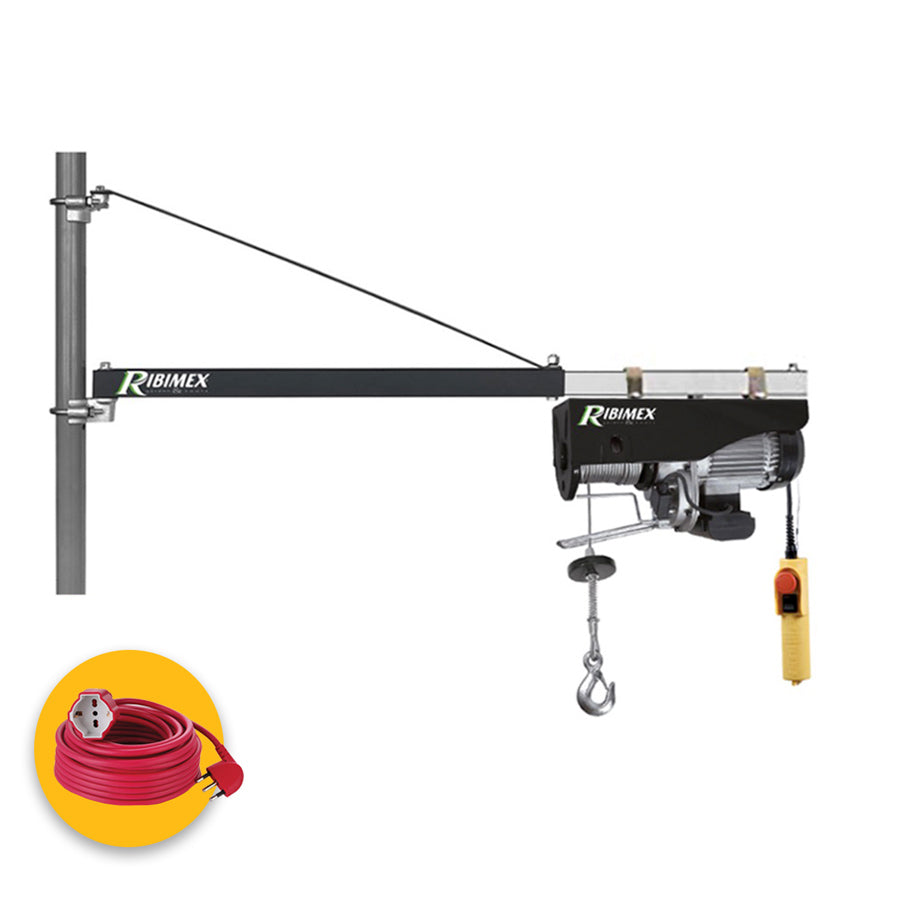 Paranco elettrico completo di bandiera Ribimex PE200/400C - fino a 400 kg