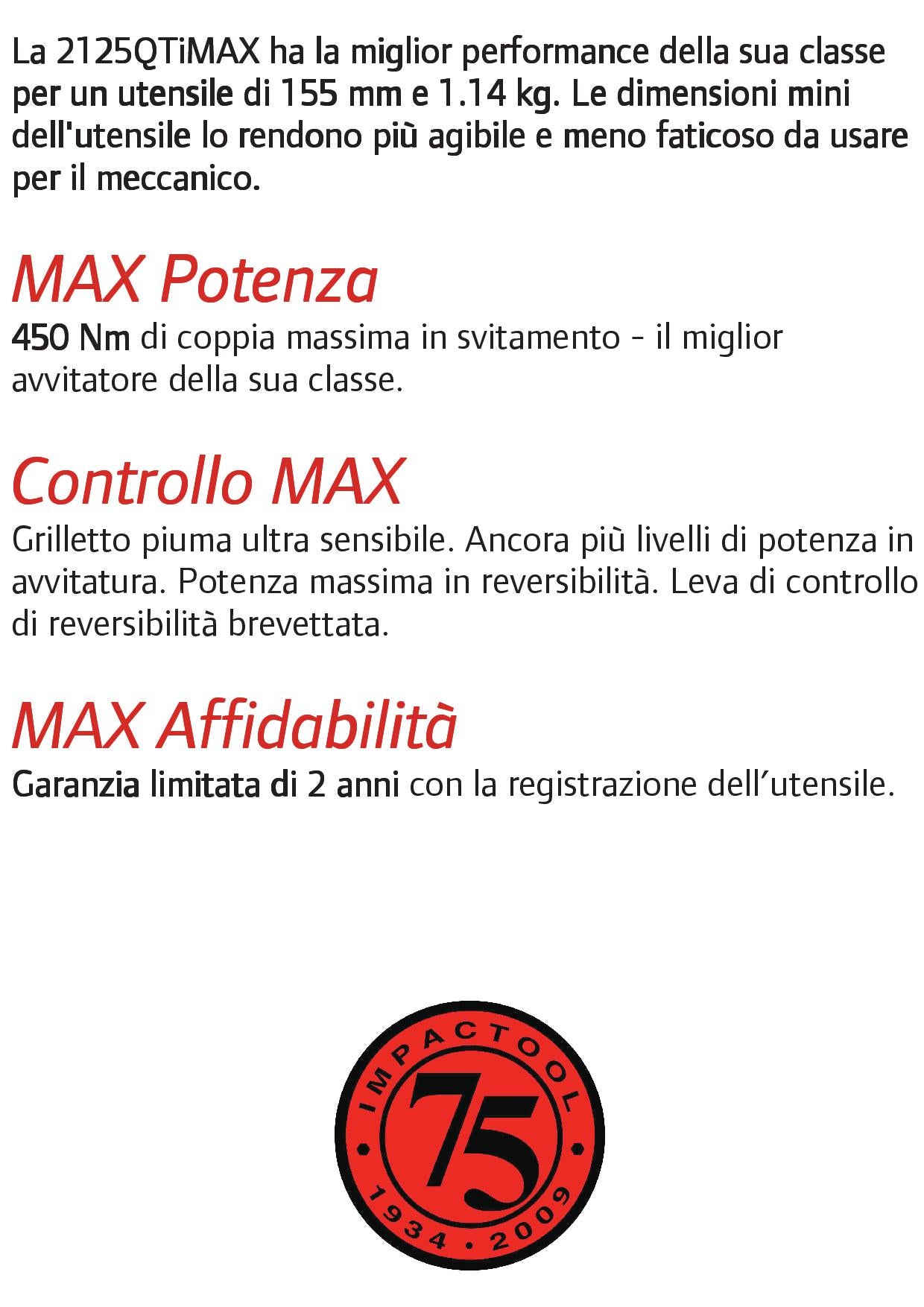 Avvitatore pneumatico ad impulsi Ingersoll Rand 2125QTiMAX - Image 4