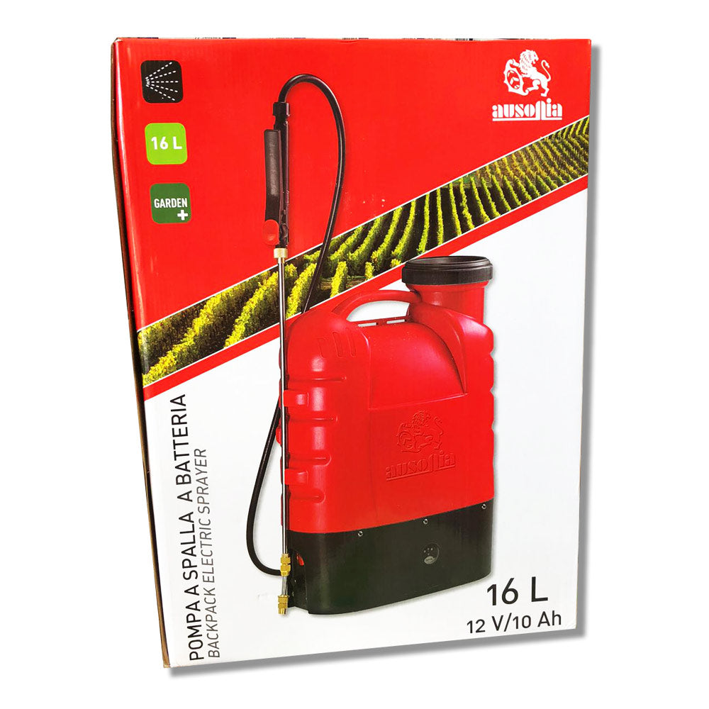 Ausonia 38006 - Pompa elettrica per irrorazione 16L con batteria 10Ah NiMh - Image 2