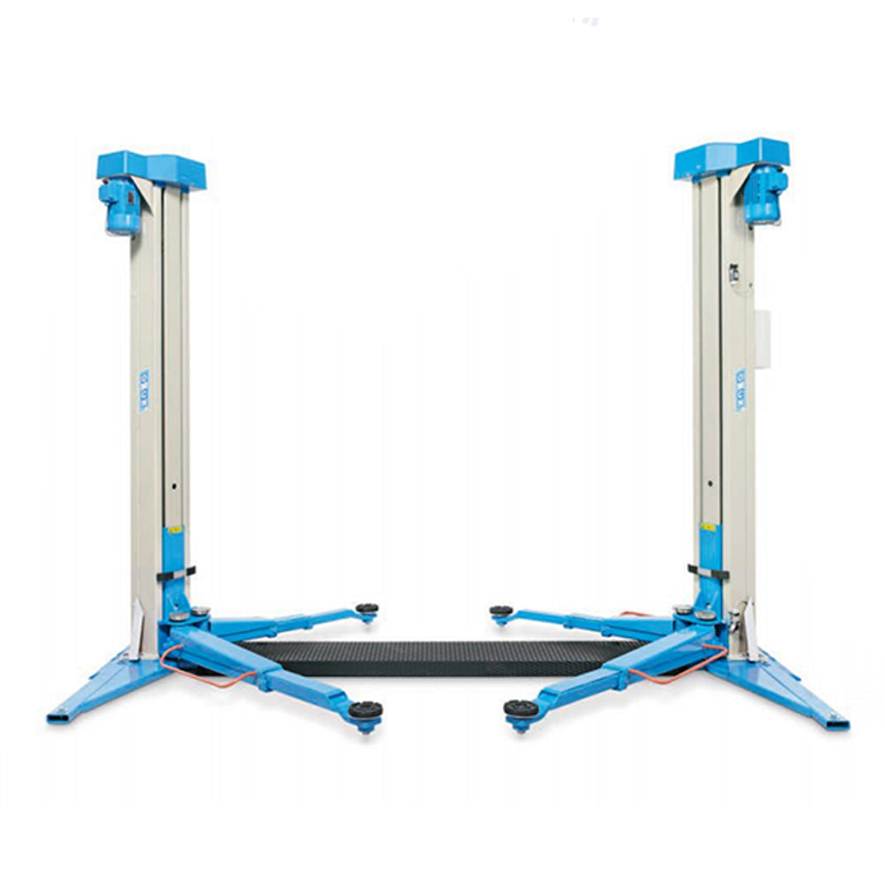 OMCN 199/BETA - Ponte sollevatore auto per officina, elettromeccanico a due colonne, 4 ton Made in Italy