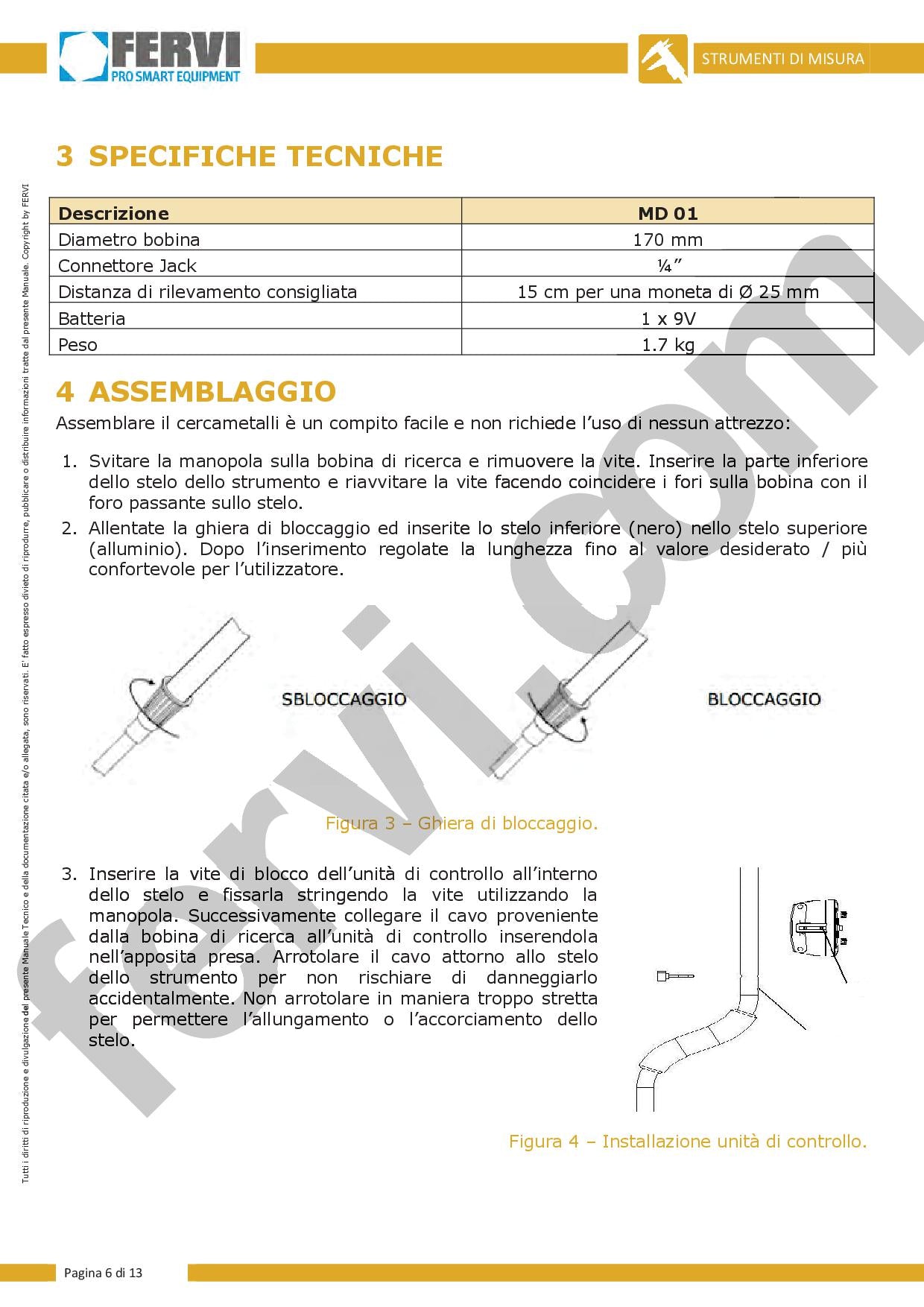 Fervi MD01 - Cercametalli - Image 2